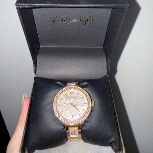 Kendall & Kylie Sparkling Gold Watch